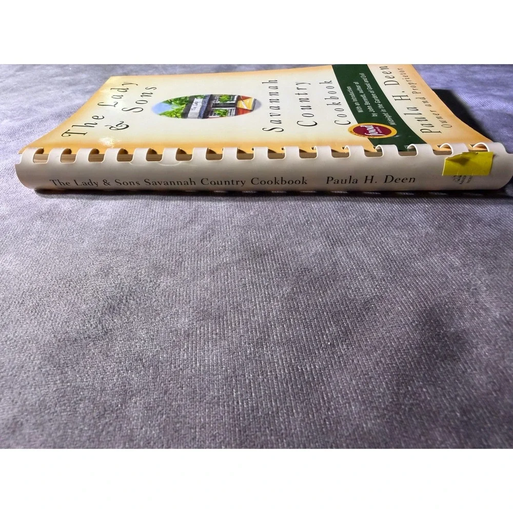Paula Deen The Lady & Sons Savannah Country Cookbook Spiral 1998 SouthernRecipes